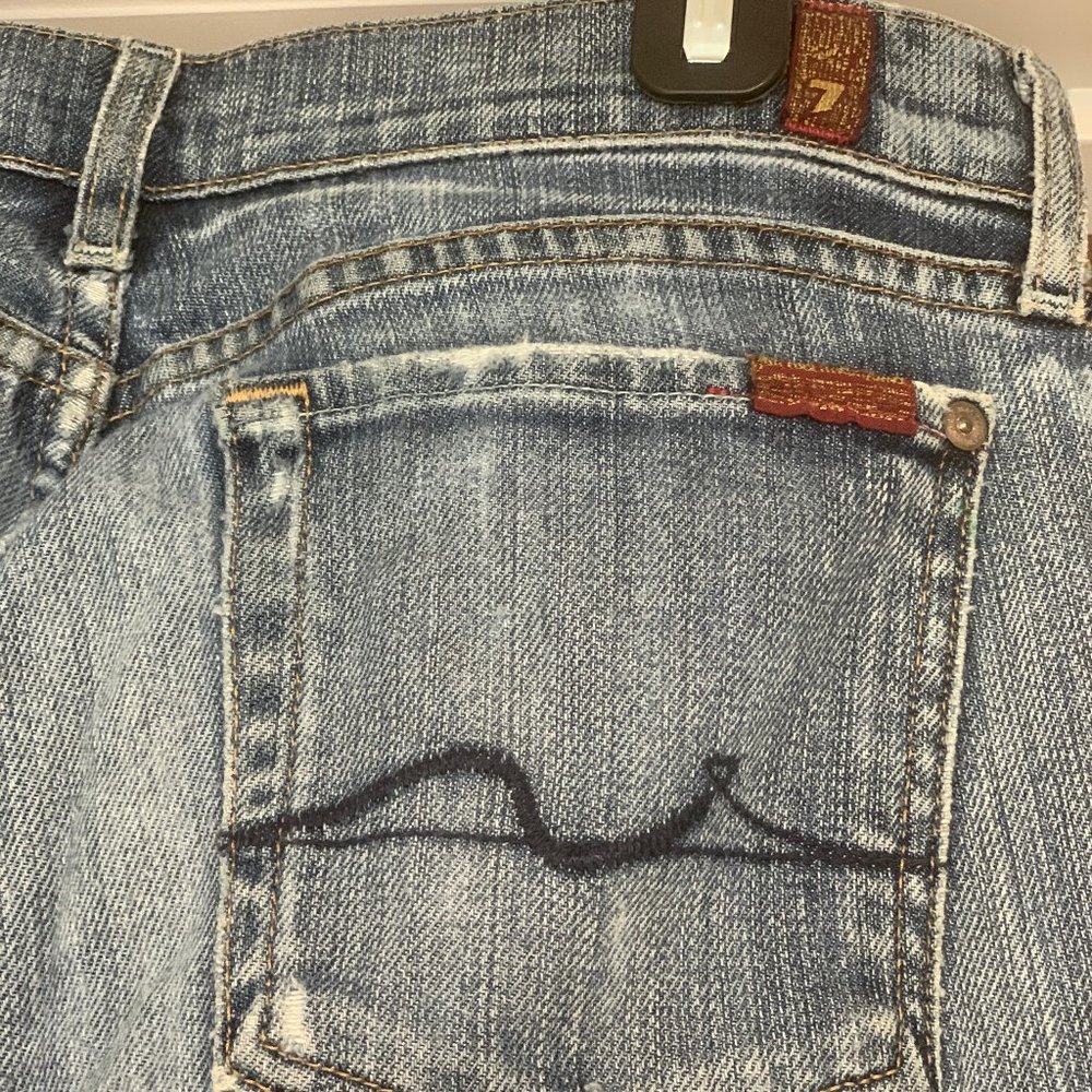 7 for all Mankind women's denim bootcut jeans size 29